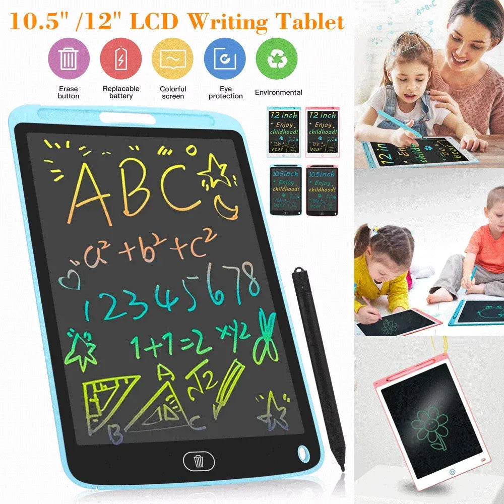 Multicolor Display LCD Drawing Writing Tablet for Kids