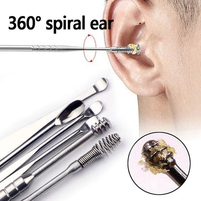 Ear Wax Cleaning Kit 6 Pcs