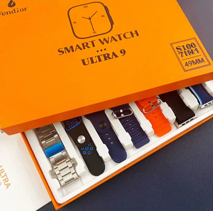 New Smart Watch 7 In 1 Straps 49mm 2.02inch