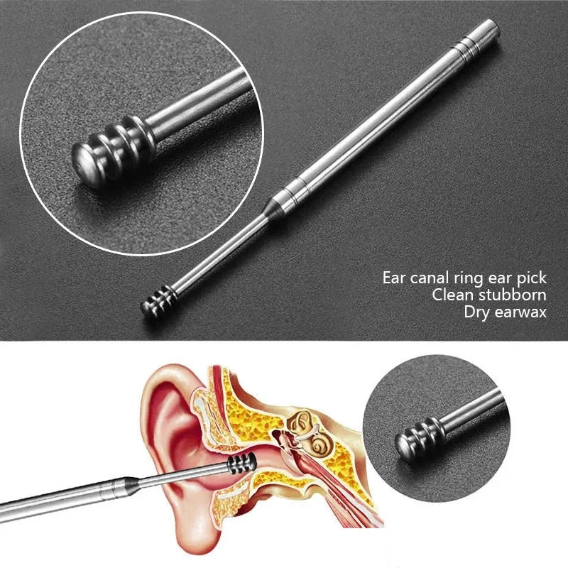 Ear Wax Cleaning Kit 6 Pcs